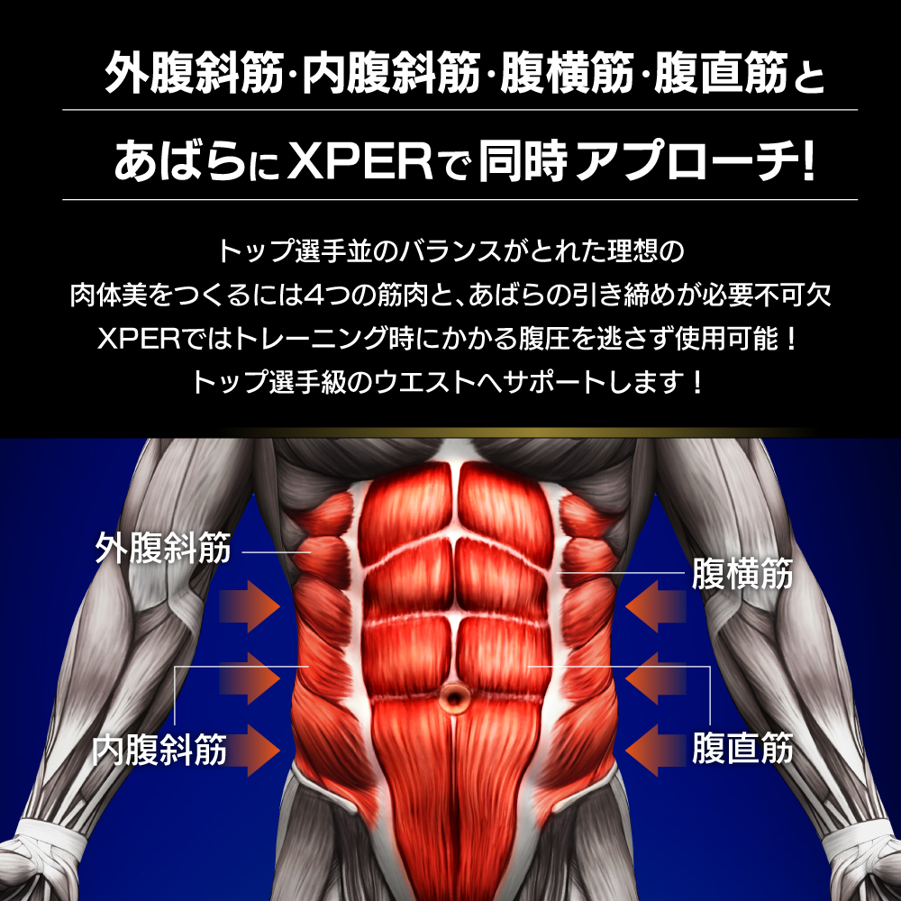 ALLOUT公式 Xper ウエストシェイパー シェイプアップベルト ダブルベルト構造 男女兼用 オールアウト ポイント利用 爆買 関連画像2