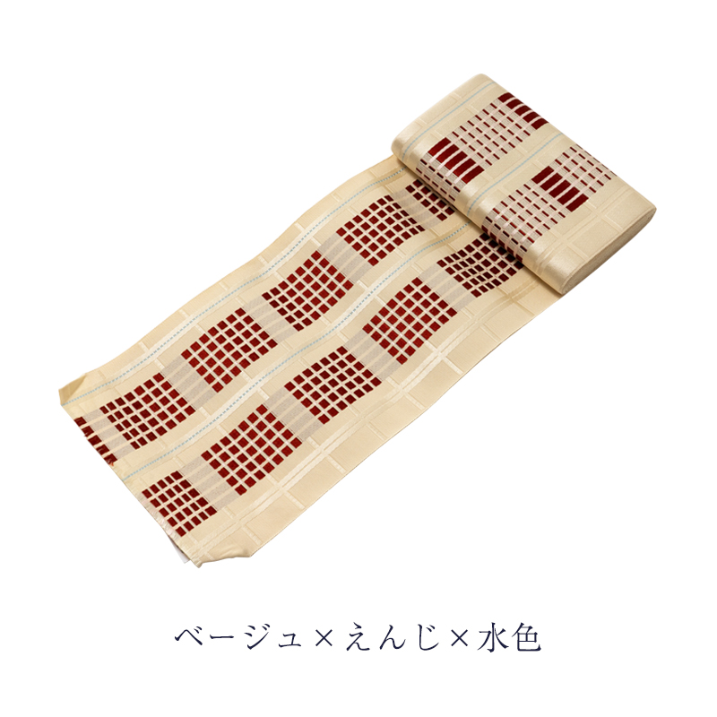 本場筑前博多織 着物 浴衣 正絹 新品未使用品 半幅帯 帯 単衣 四寸ゆかた帯 訳あり 博多織 正絹 半幅帯 本場筑前 浴衣帯 日本製 単衣 廃業品 送料