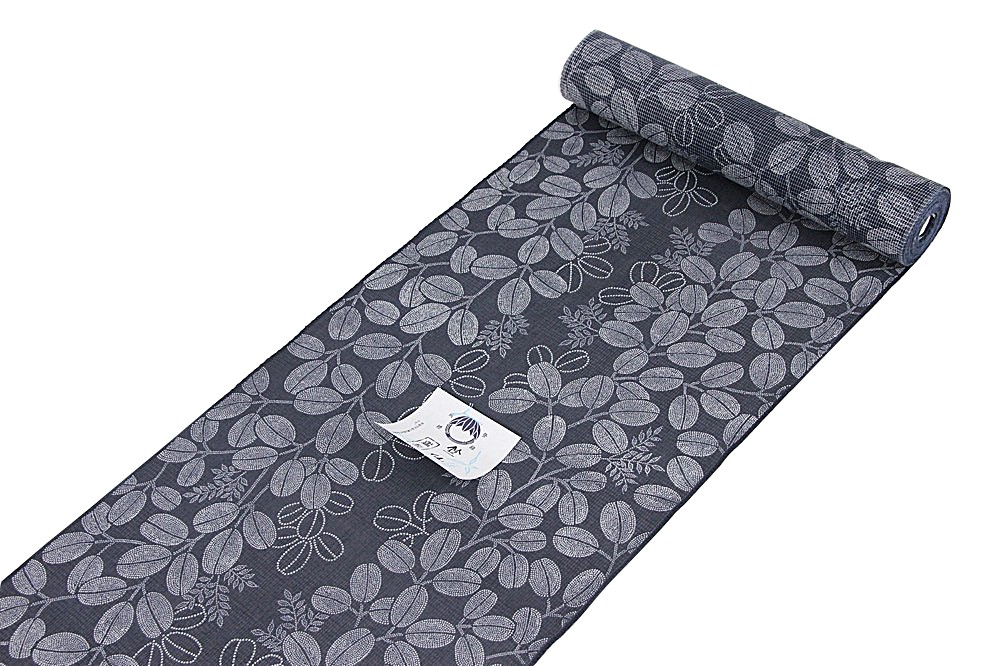 【新品】女性用浴衣　反物　【竺仙】 楽天市場】◇予約◇ 竺仙鑑製 女物 浴衣 反物 紺×ベージュ