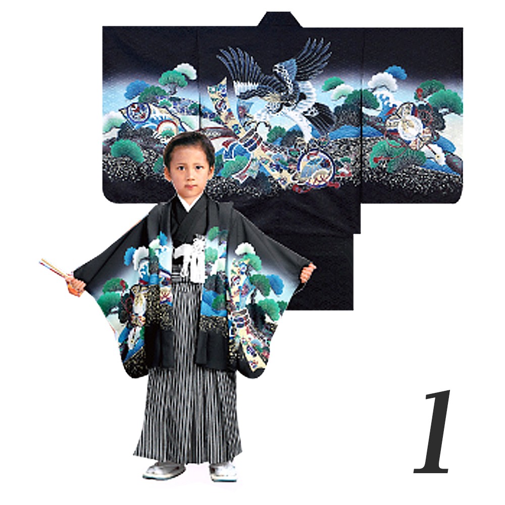 確認依頼・サイズ不明 七五三 Collection 新柄 男の子 ボーイズ 着物+