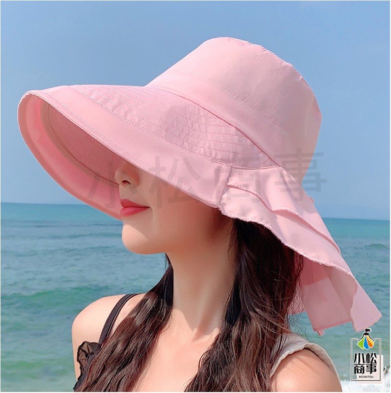 UVカット 帽子 キャップ 紫外線対策 つば広 日焼け防止 小顔効果 ベージュ