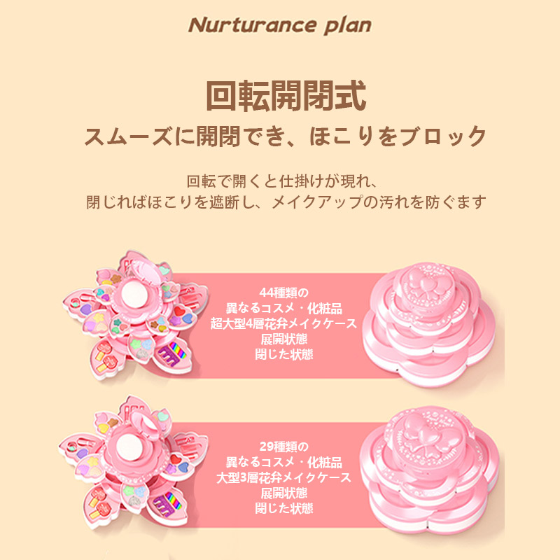 お化粧セットメイク ごっこ遊び おもちゃ お化粧セットコスメセット