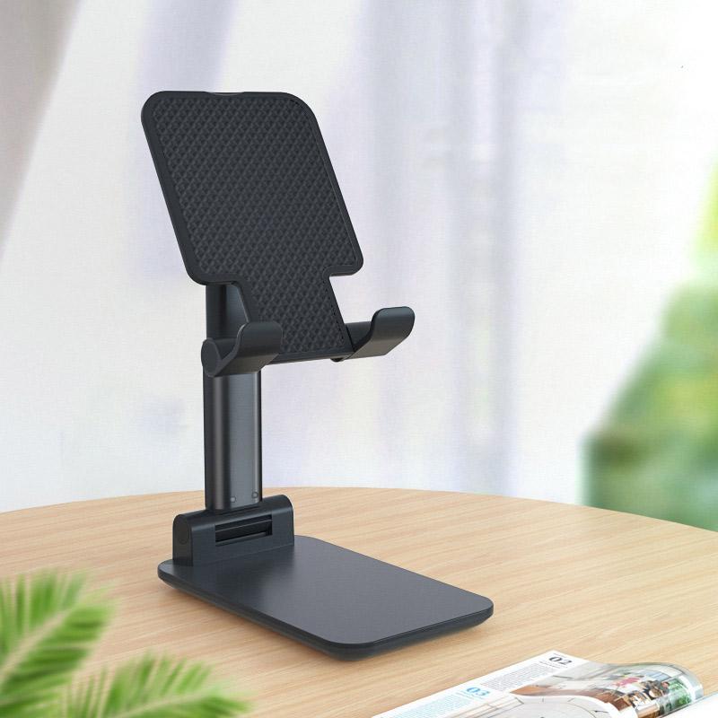 スマホスタンド 卓上 充電 折りたたみ 携帯用 スタンド 滑り止め 一体型 強化安定型 スマホ置き台 スマホ タブレット 角度/高さ自由調節 |  | 02