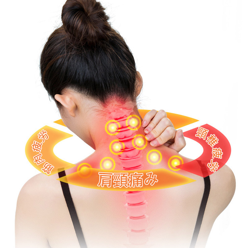 マッサージ器 ネックマッサージャー 首 敬老の日 小型 多機能 健康器具 ネックケア 温熱 肩 軽量 リラクゼーション器 小型 血行促進 強弱調節 母の日 2025最新 15august2025amq01_3.jpg