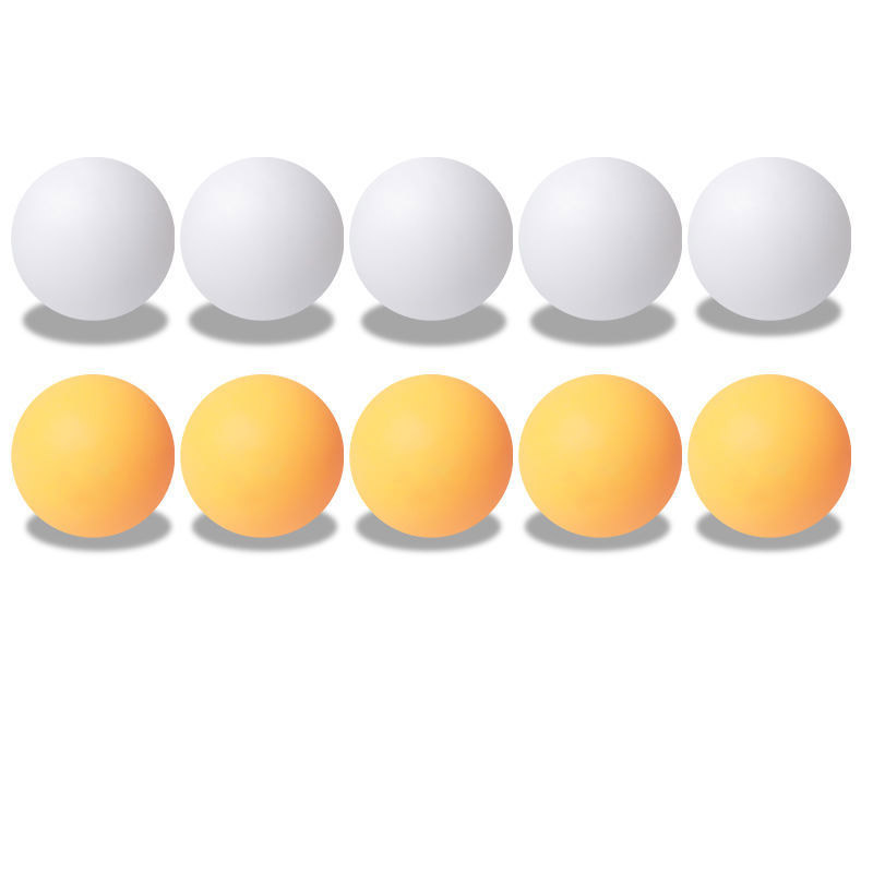 10個セット 卓球球ボール ピンポン玉 プラスチックボール トレーニング 練習用 レジャー用 オレンジ ホワイト ロゴ無し｜toshiya0912｜02
