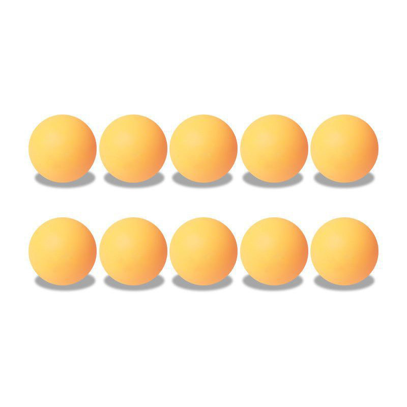 10個セット 卓球球ボール ピンポン玉 プラスチックボール トレーニング 練習用 レジャー用 オレンジ ホワイト ロゴ無し｜toshiya0912｜04