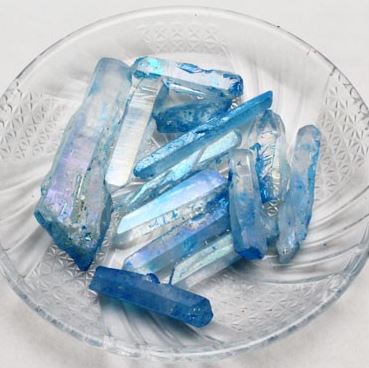 選べるオーラクリスタル ポイント 100gセット Sサイズ 原石 ランダム