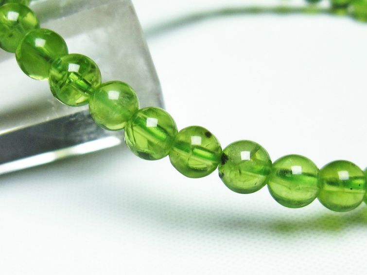 ڥɥå ֥쥹å 5mm ڥɡ ʪ  Peridot Bracelet  [M 1/10] 111-19113