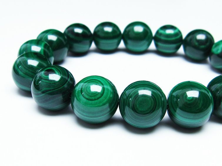 ޥ饫 ֥쥹å 14mm ŷ malachite ʪ  111-29357