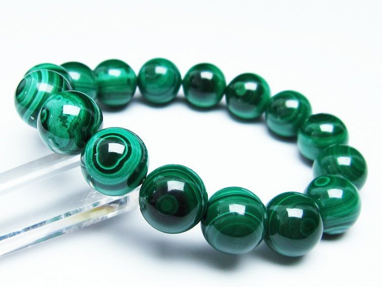 ޥ饫 ֥쥹å 14mm ŷ malachite ʪ  111-29363