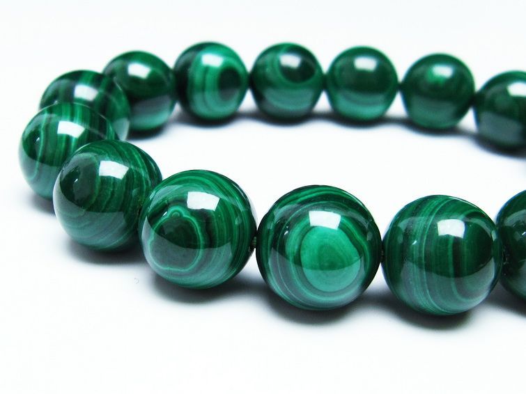 ޥ饫 ֥쥹å 14mm ŷ malachite ʪ  111-29364