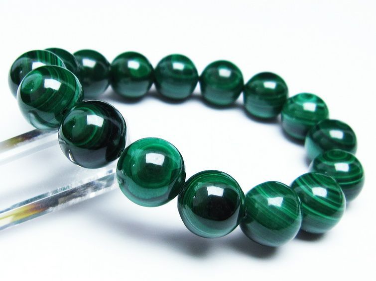 ޥ饫 ֥쥹å 14mm ŷ malachite ʪ  111-29368