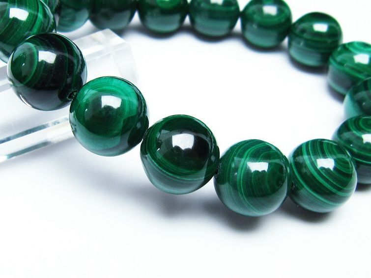 ޥ饫 ֥쥹å 14mm ŷ malachite ʪ  111-29368