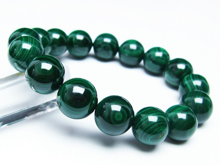 ޥ饫 ֥쥹å 14mm ŷ malachite ʪ  111-29381