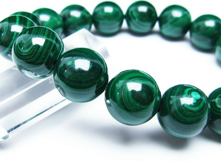 ޥ饫 ֥쥹å 14mm ŷ malachite ʪ  111-29382