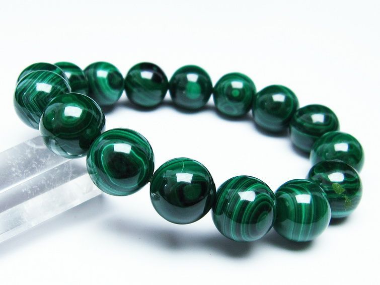 ޥ饫 ֥쥹å 14mm ŷ malachite ʪ  111-29383