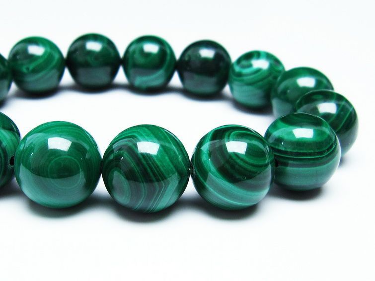 ޥ饫 ֥쥹å 15mm ŷ malachite ʪ  111-29385