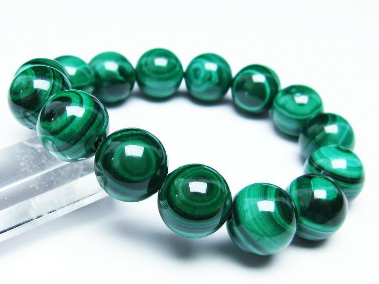 ޥ饫 ֥쥹å 15mm ŷ malachite ʪ  111-29393