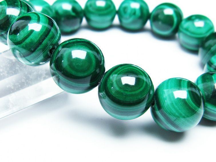 ޥ饫 ֥쥹å 15mm ŷ malachite ʪ  111-29393