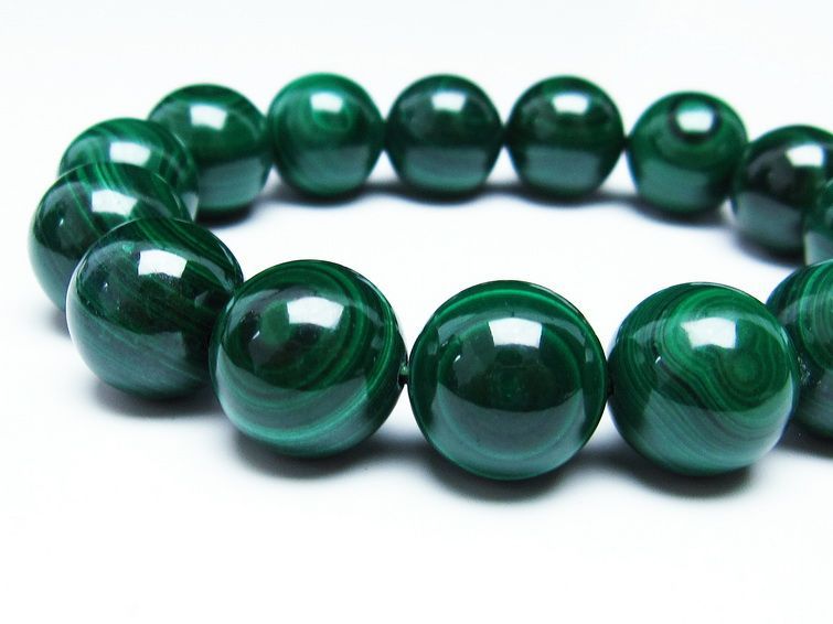 ޥ饫 ֥쥹å 15mm ŷ malachite ʪ  111-29394