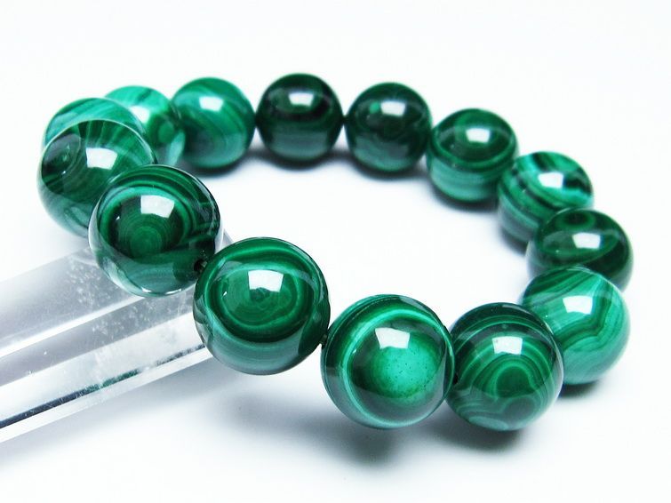 ޥ饫 ֥쥹å 16mm ŷ malachite ʪ  111-29396