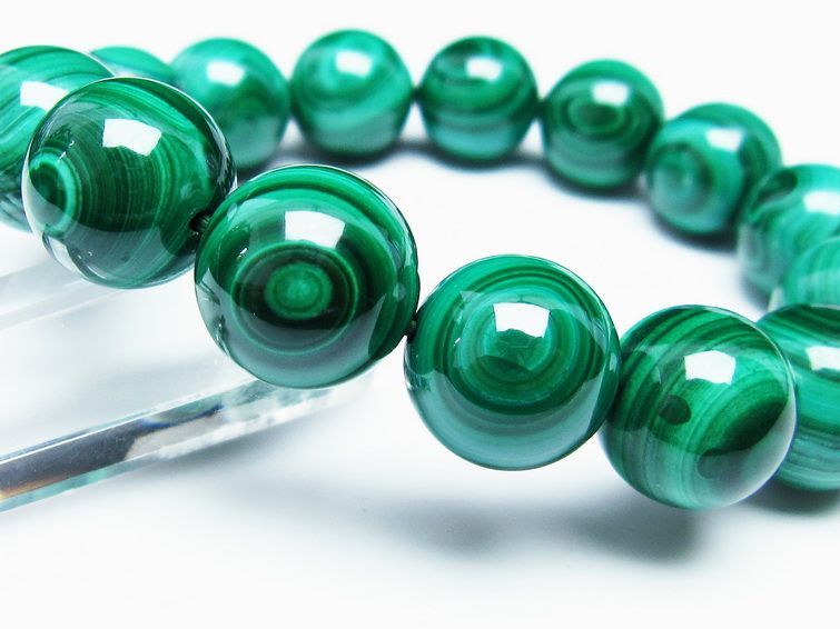 ޥ饫 ֥쥹å 15mm ŷ malachite ʪ  111-29404