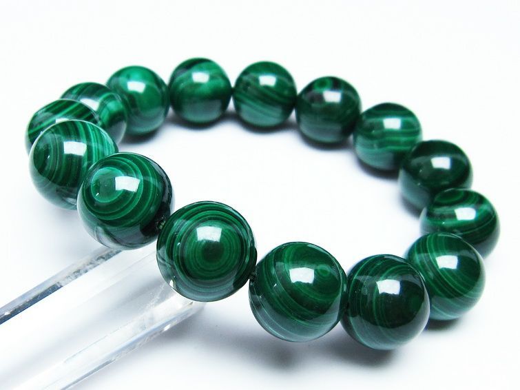 ޥ饫 ֥쥹å 16mm ŷ malachite ʪ  111-29406