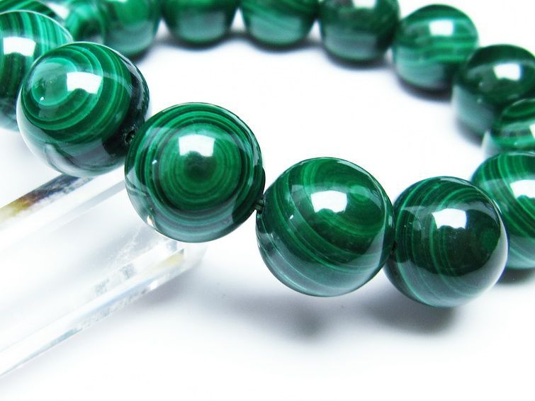 ޥ饫 ֥쥹å 16mm ŷ malachite ʪ  111-29406