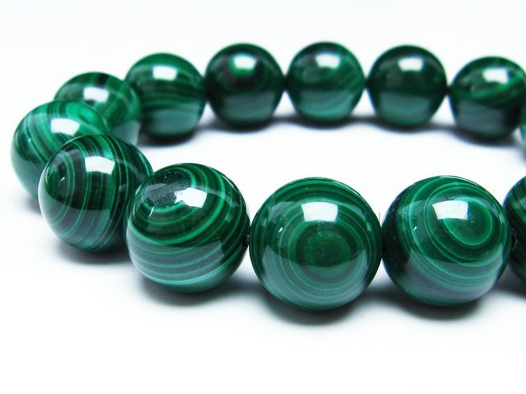 ޥ饫 ֥쥹å 16mm ŷ malachite ʪ  111-29406