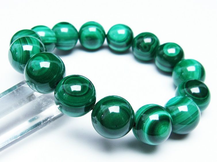 ޥ饫 ֥쥹å 15mm ŷ malachite ʪ  111-29407