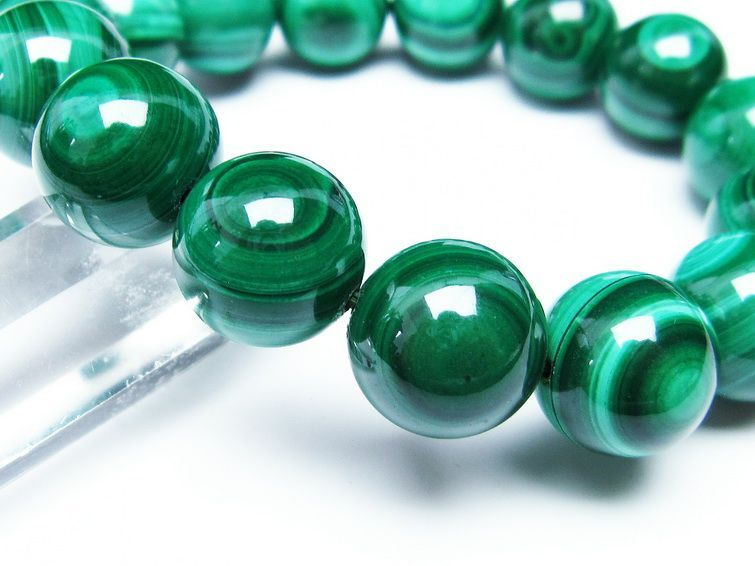 ޥ饫 ֥쥹å 15mm ŷ malachite ʪ  111-29407