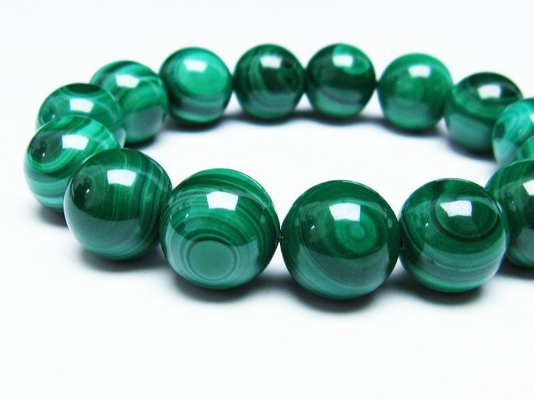 ޥ饫 ֥쥹å 15mm ŷ malachite ʪ  111-29407