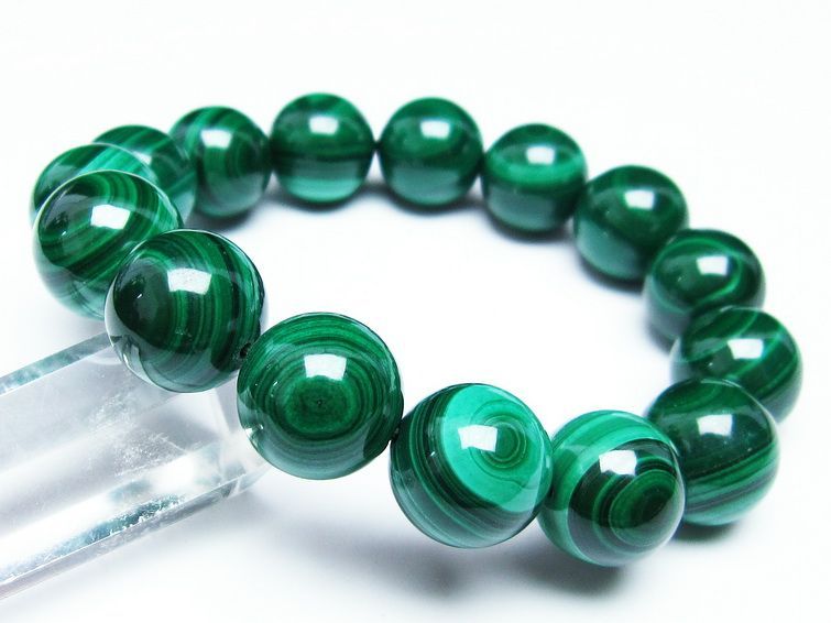 ޥ饫 ֥쥹å 15mm ŷ malachite ʪ  111-29408