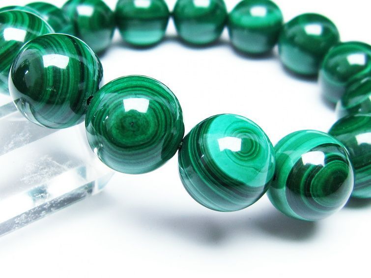 ޥ饫 ֥쥹å 15mm ŷ malachite ʪ  111-29408