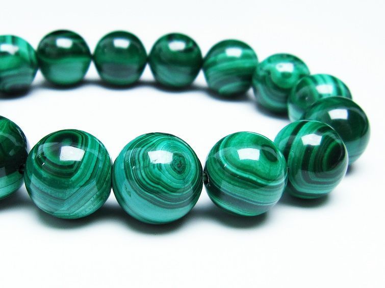 ޥ饫 ֥쥹å 15mm ŷ malachite ʪ  111-29412