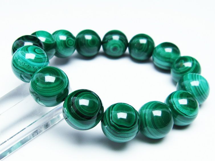 ޥ饫 ֥쥹å 15mm ŷ malachite ʪ  111-29413