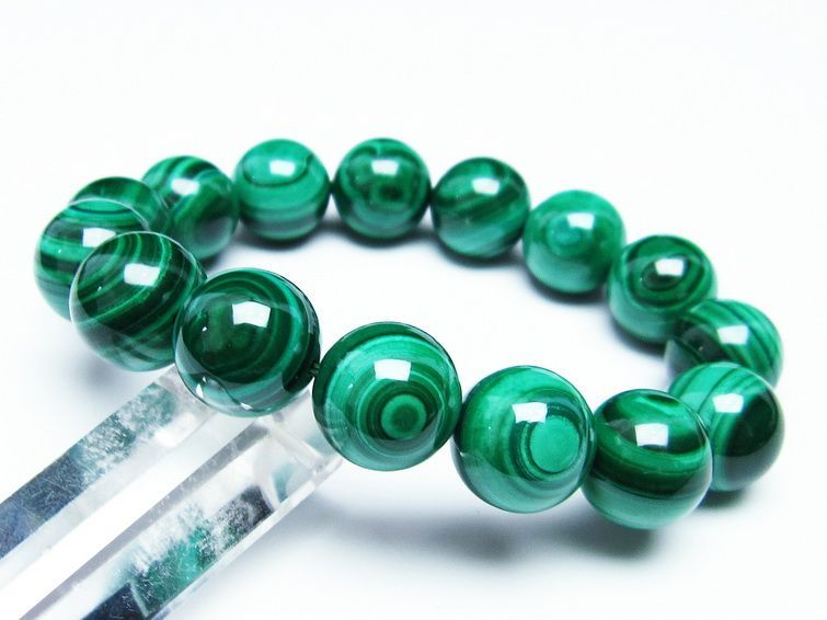 ޥ饫 ֥쥹å 15mm ŷ malachite ʪ  111-29414