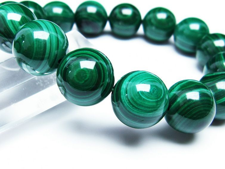 ޥ饫 ֥쥹å 15mm ŷ malachite ʪ  111-29417