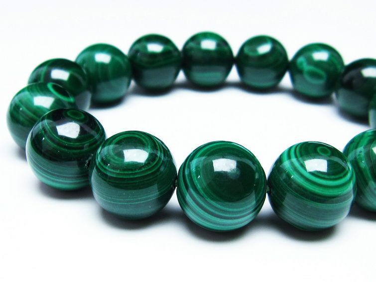 ޥ饫 ֥쥹å 15mm ŷ malachite ʪ  111-29417