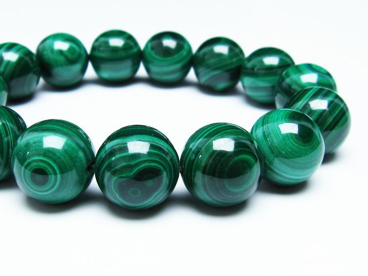 ޥ饫 ֥쥹å 14mm ŷ malachite ʪ  111-29419