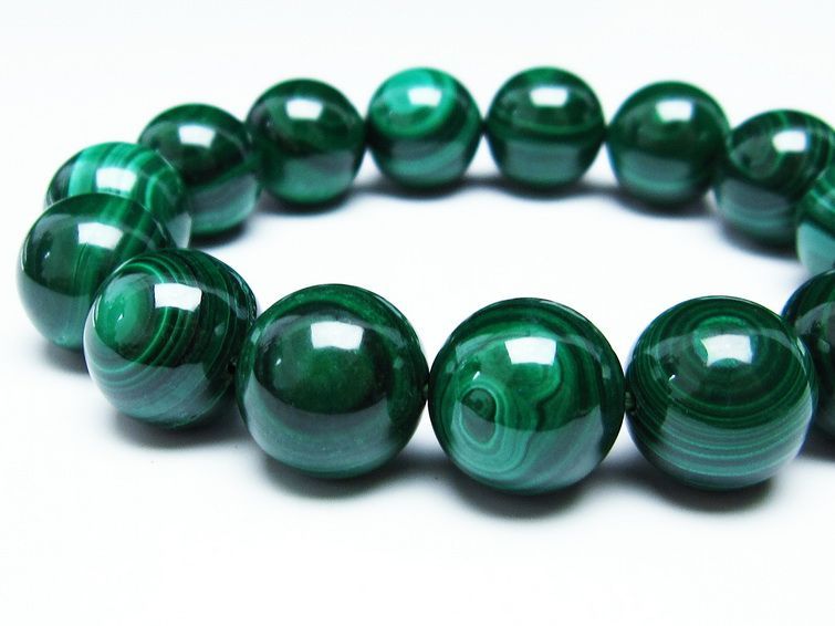 ޥ饫 ֥쥹å 15mm ŷ malachite ʪ  111-29420