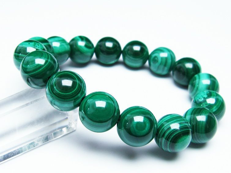 ޥ饫 ֥쥹å 14mm ŷ malachite ʪ  111-29422