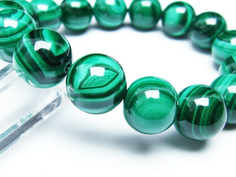 ޥ饫 ֥쥹å 14mm ŷ malachite ʪ  111-29425