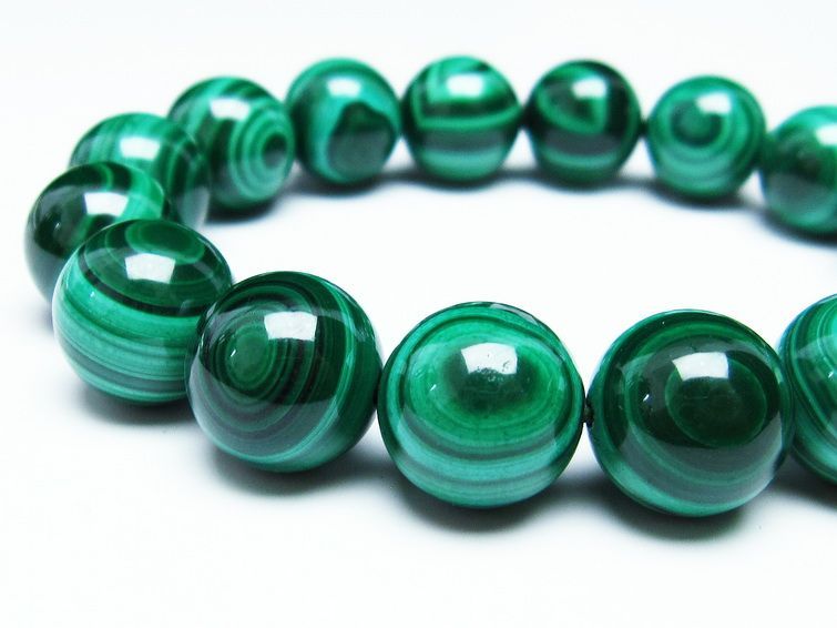 ޥ饫 ֥쥹å 14mm ŷ malachite ʪ  111-29425