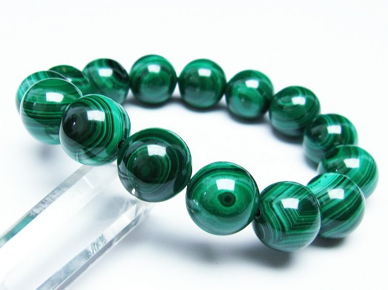 ޥ饫 ֥쥹å 15mm ŷ malachite ʪ  111-29426