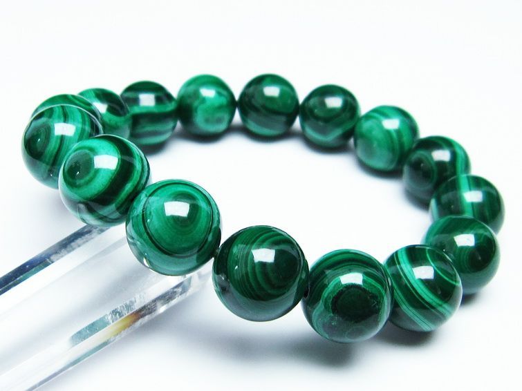 ޥ饫 ֥쥹å 14mm ŷ malachite ʪ  111-29430