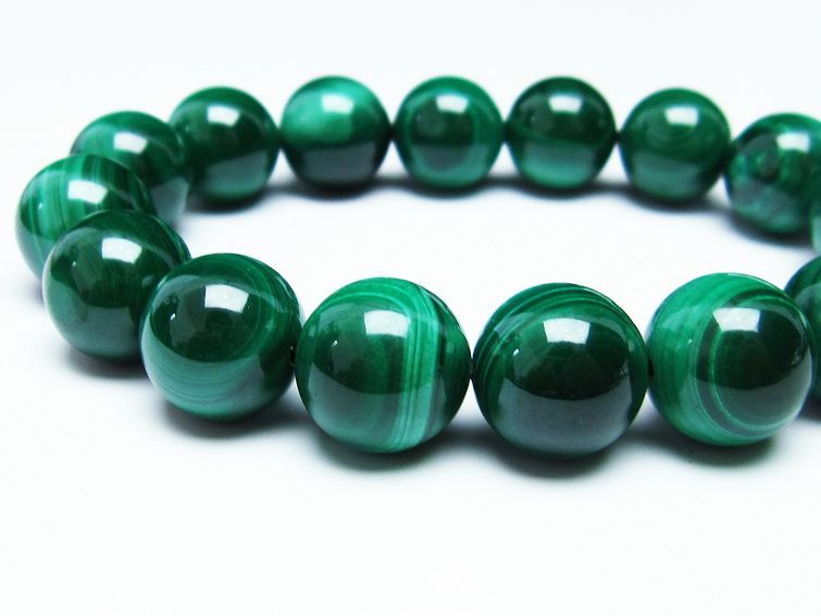 ޥ饫 ֥쥹å 14mm ŷ malachite ʪ  111-29432