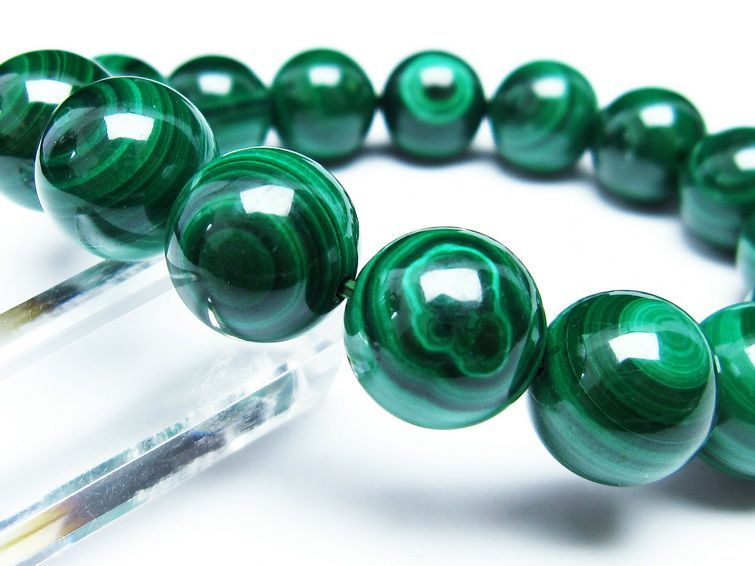 ޥ饫 ֥쥹å 14mm ŷ malachite ʪ  111-29434