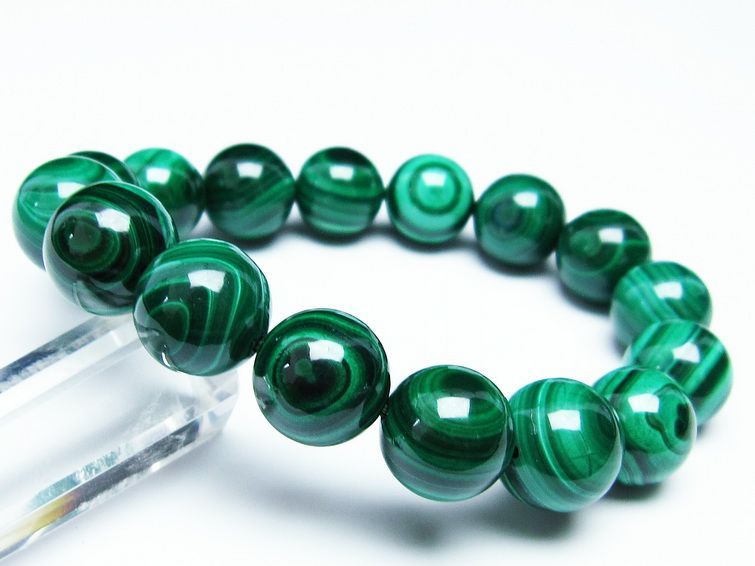 ޥ饫 ֥쥹å 14mm ŷ malachite ʪ  111-29441