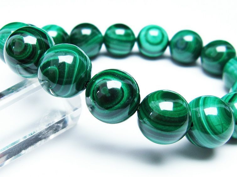 ޥ饫 ֥쥹å 14mm ŷ malachite ʪ  111-29441